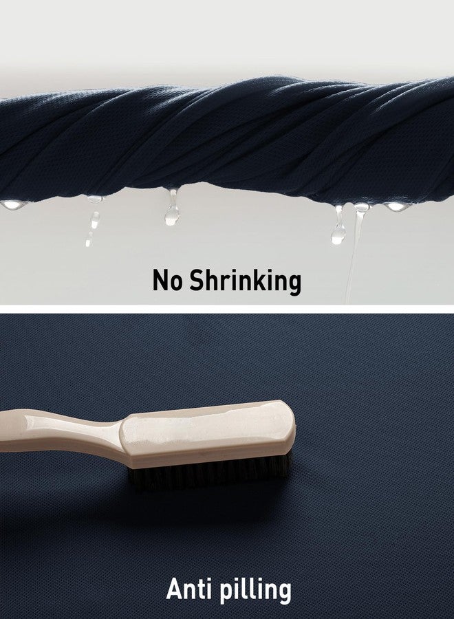 ZITY قميص بولو رجالي من ZITY بأكمام قصيرة، مناسب للرياضة والتكتيكات، مثالي للجولف والارتداء اليومي، بتصميم أنيق وياقة، متوفر باللون الكحلي، مقاس كبير. - Image 3
